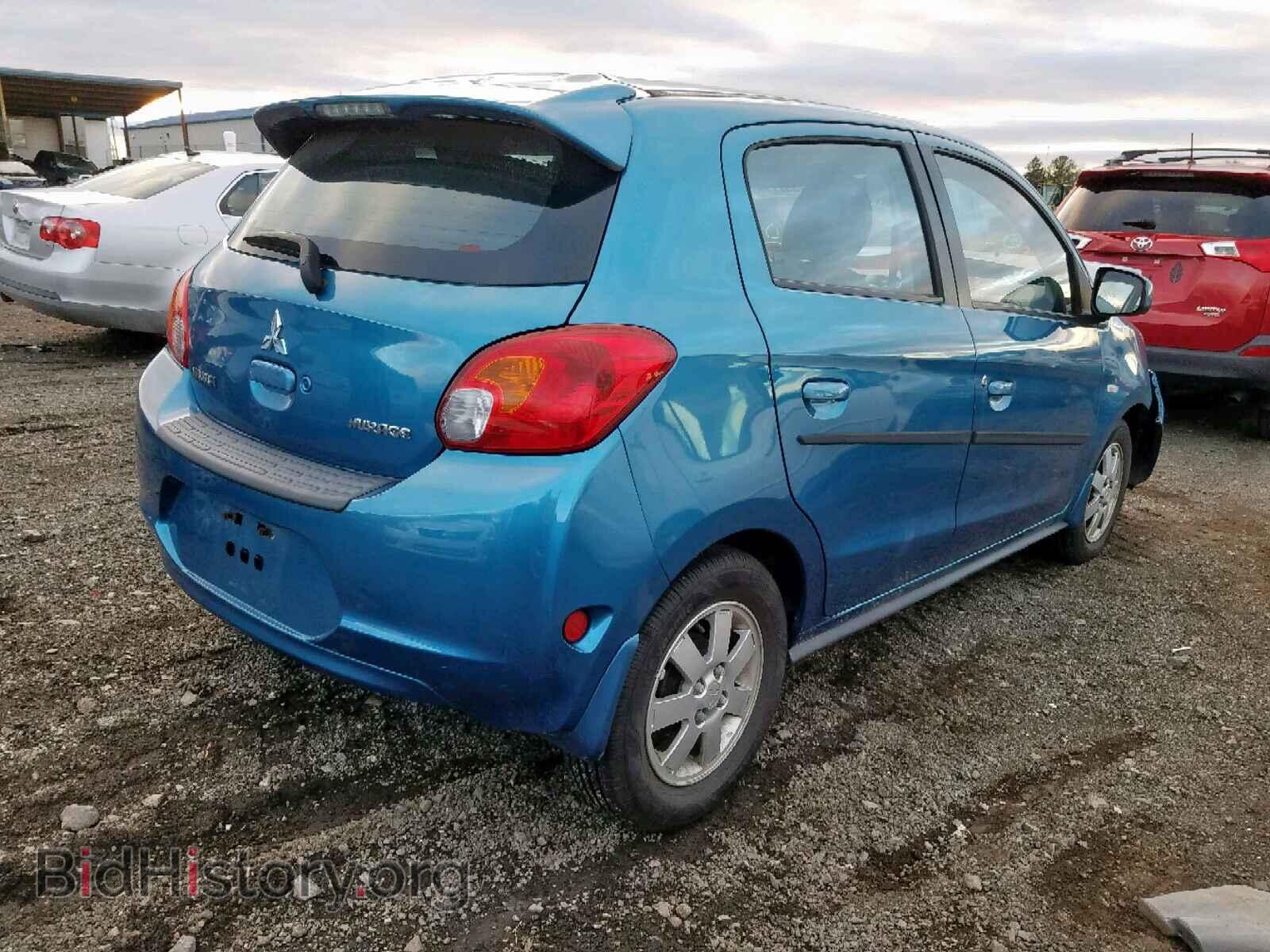 2014 MITSUBISHI MIRAGE - VIN: ML32A4HJ6EH003779 - Фото 4