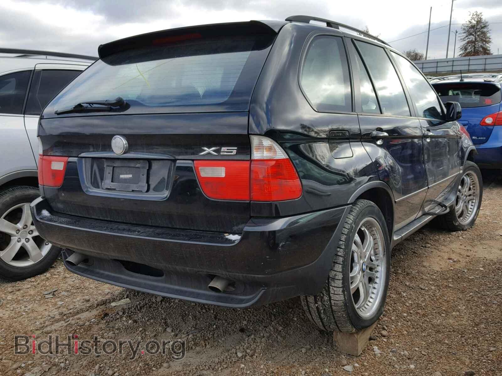 2005 BMW X5 - VIN: 5UXFA13525LY21349 - Фото 4