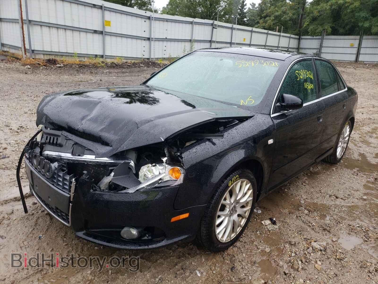 2008 AUDI A4 - VIN: WAUDF78E68A154918 - Фото 2