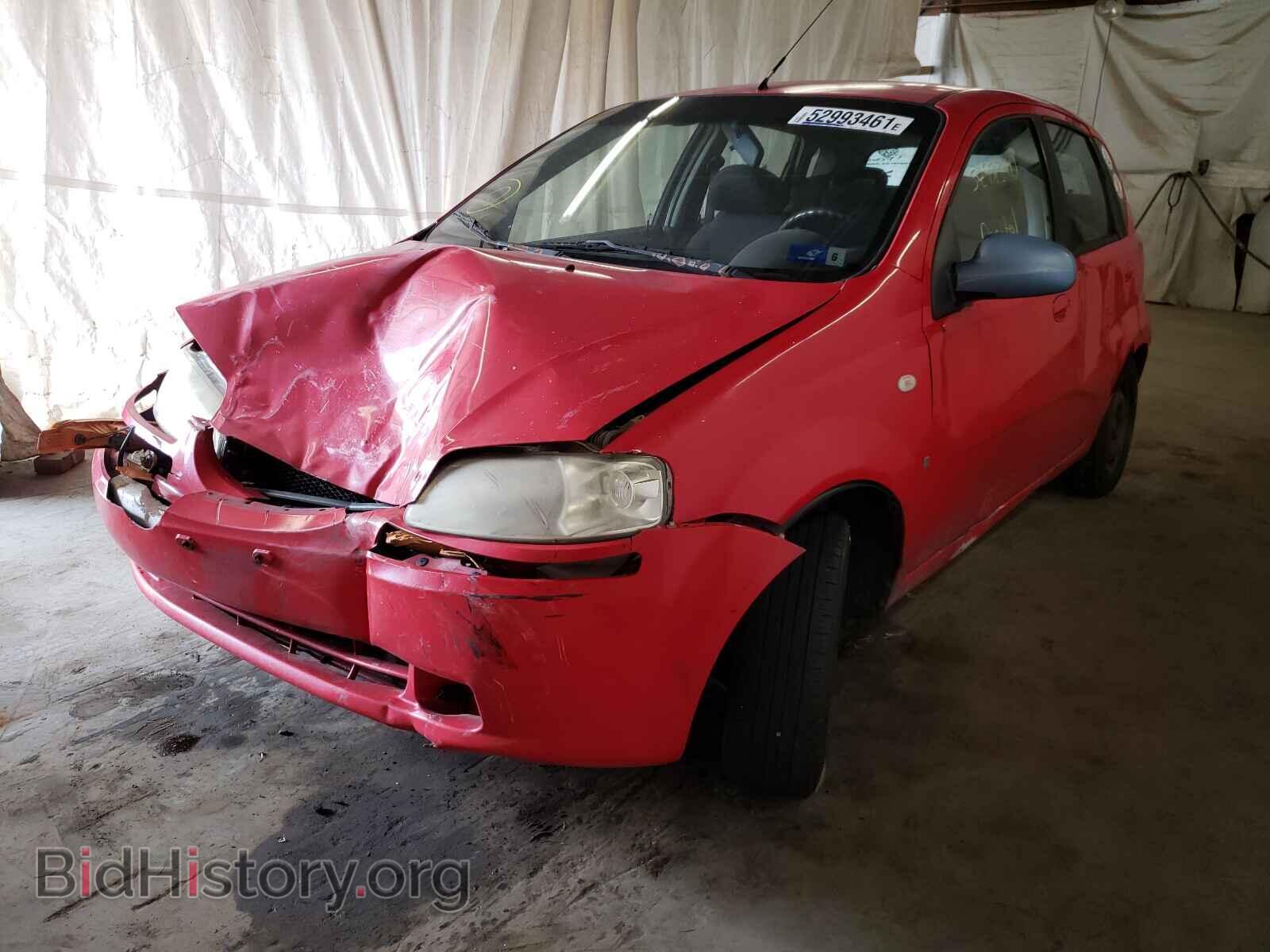 2007 CHEVROLET AVEO - VIN: KL1TD666X7B710660 - Фото 2