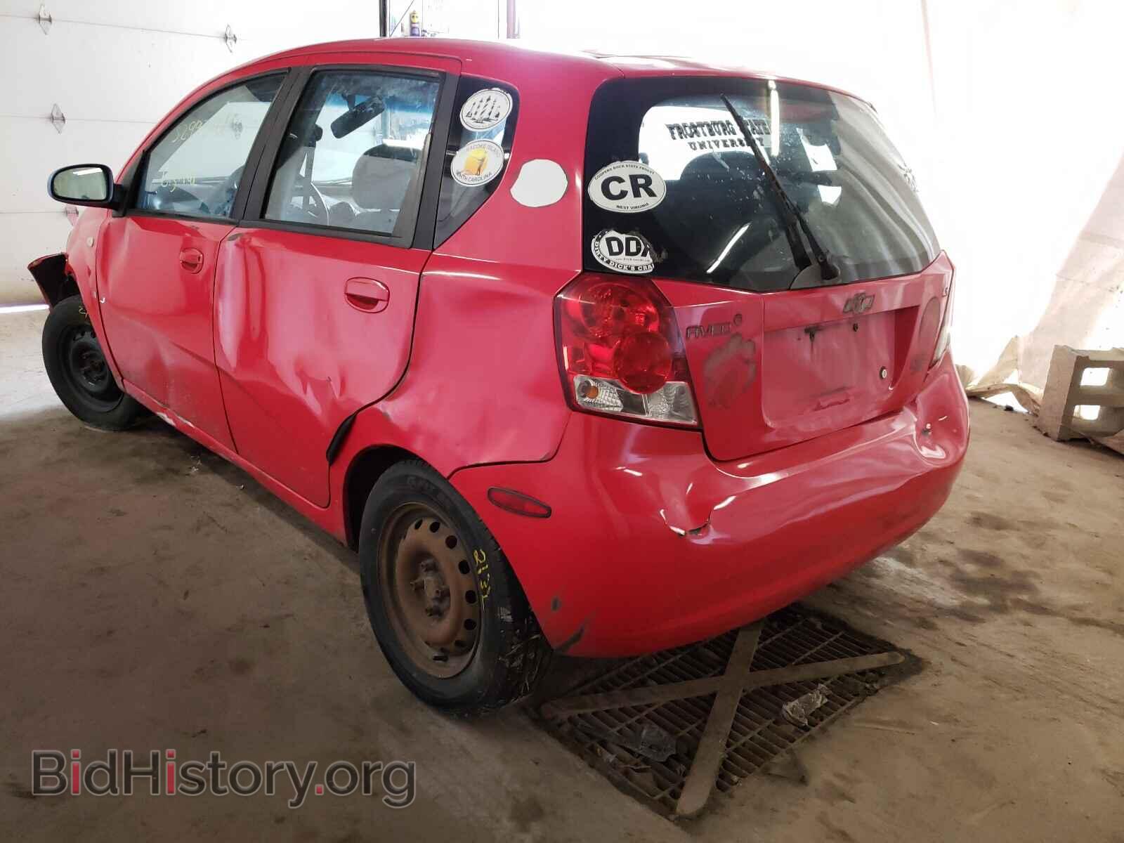 2007 CHEVROLET AVEO - VIN: KL1TD666X7B710660 - Фото 3