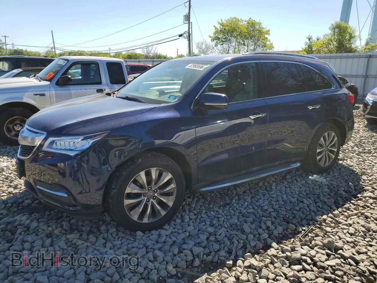 Фотография 5FRYD4H4XFB001350 - ACURA MDX 2015