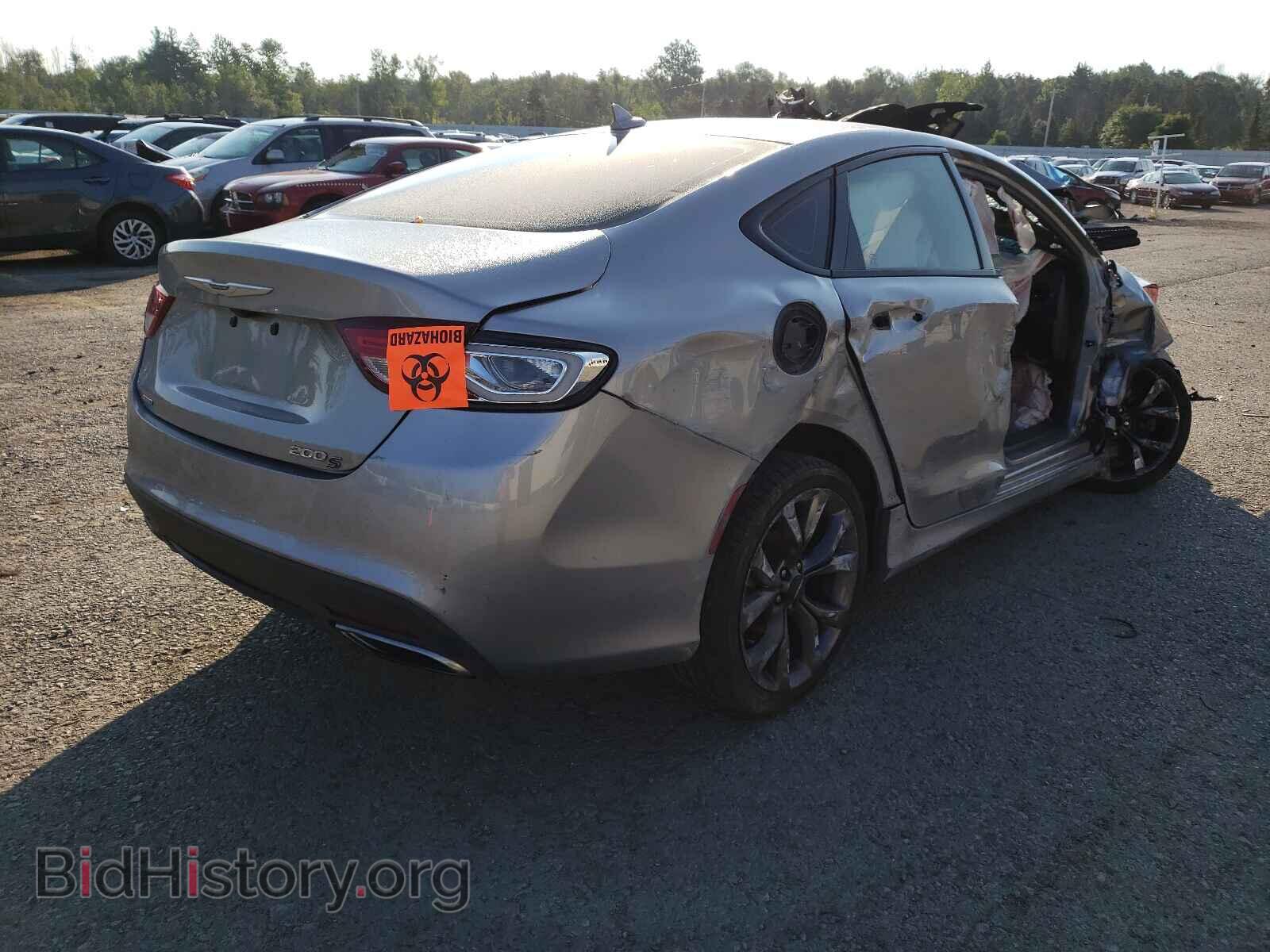 2015 CHRYSLER 200 - VIN: 1C3CCCDG4FN648776 - Фото 4
