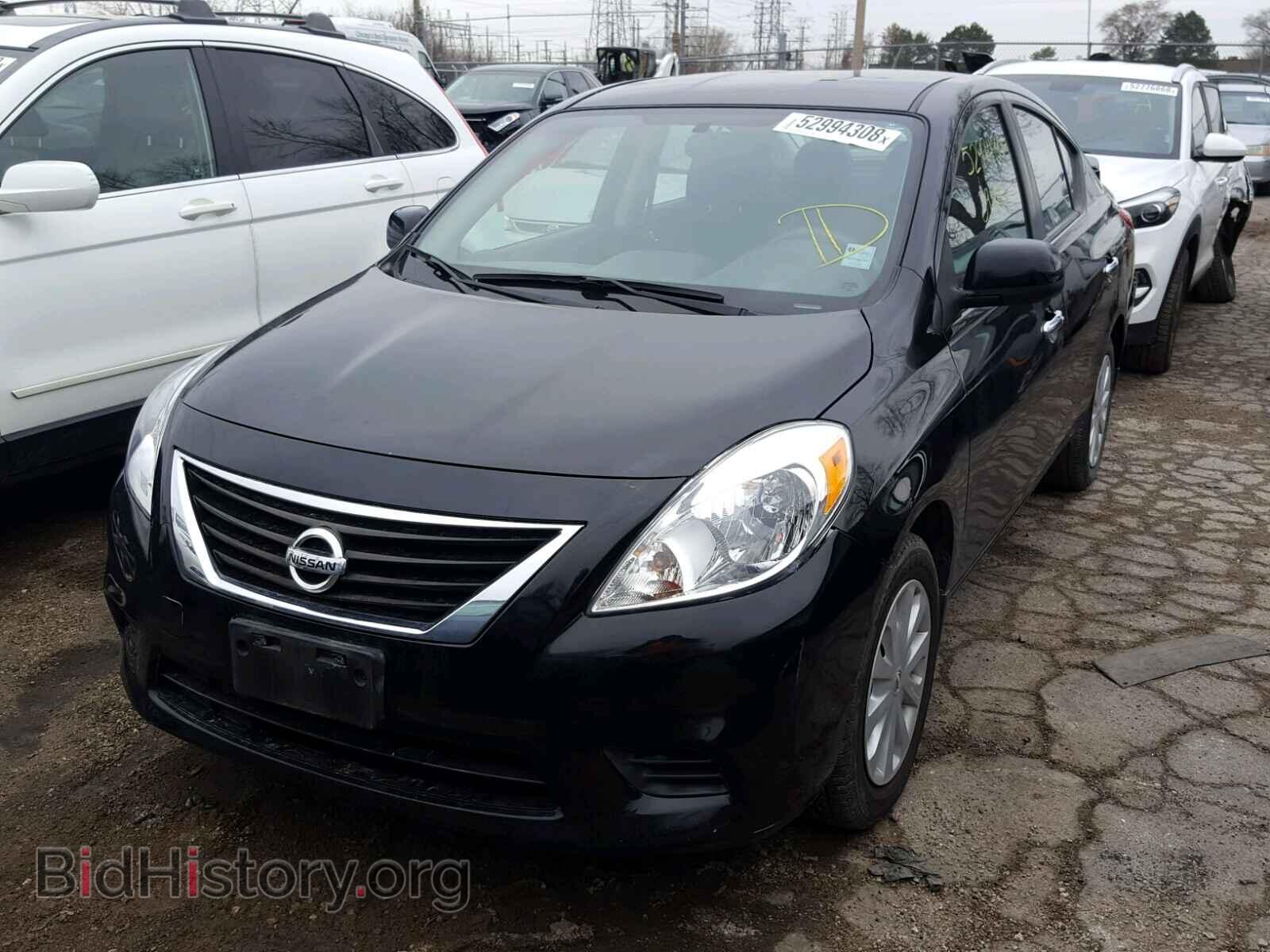 2013 NISSAN VERSA - VIN: 3N1CN7AP4DL872731 - Фото 2
