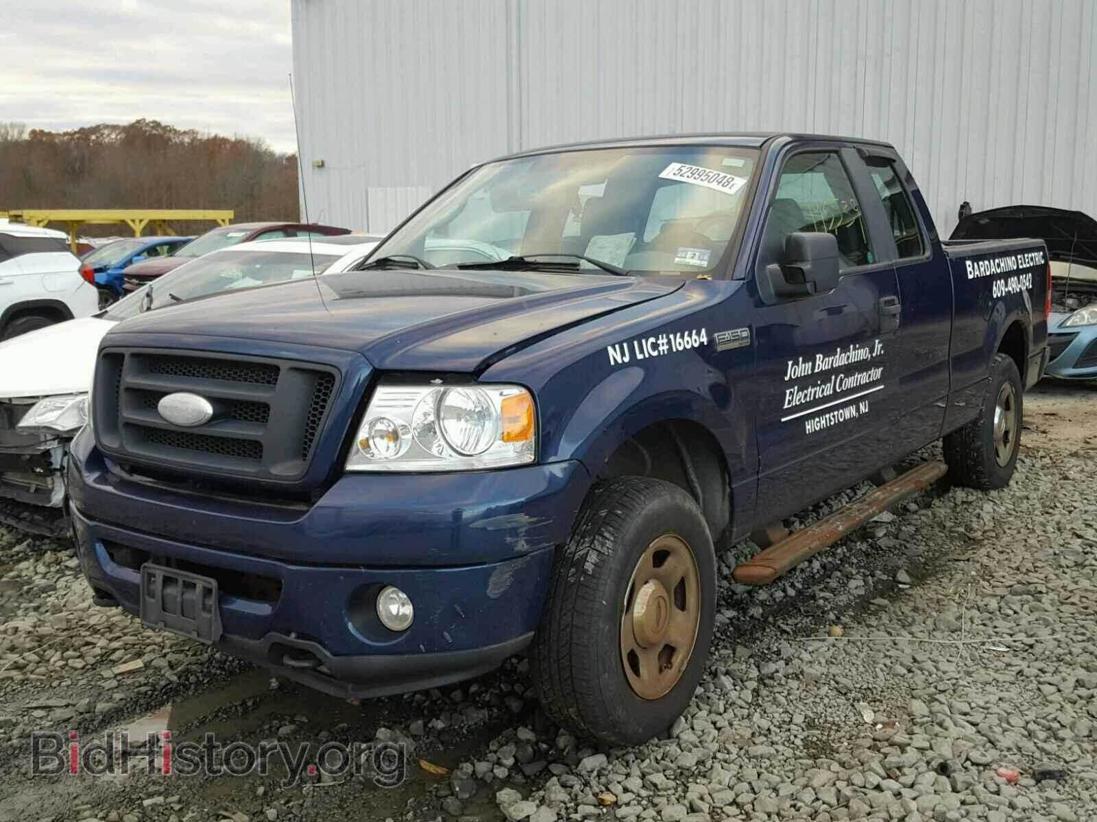 2007 FORD F150 - VIN: 1FTRX14W47FA49507 - Фото 2