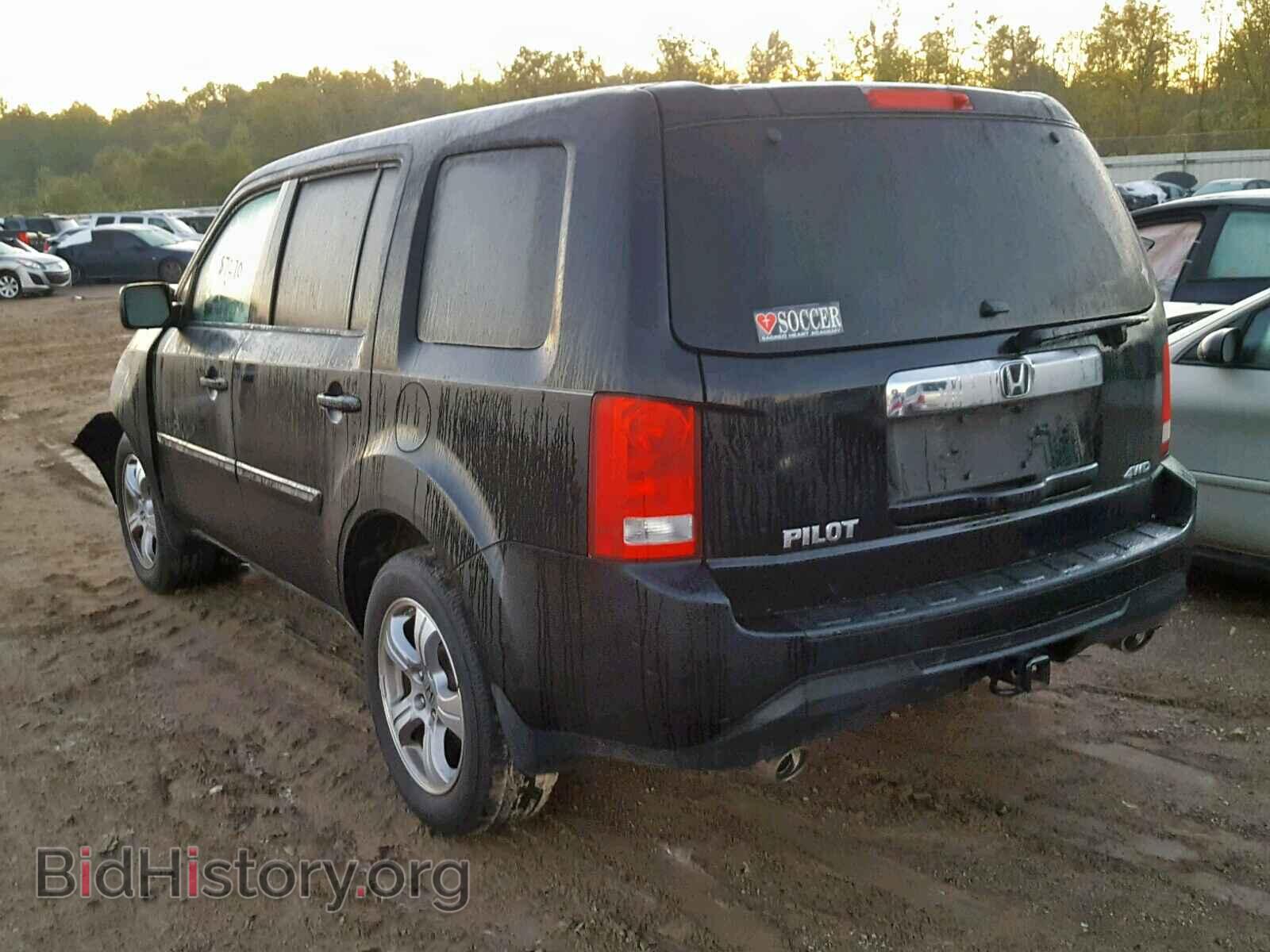 2014 HONDA PILOT EXL - VIN: 5FNYF4H64EB015935 - Фото 3