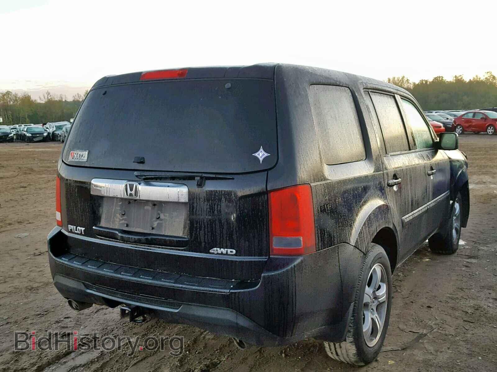 2014 HONDA PILOT EXL - VIN: 5FNYF4H64EB015935 - Фото 4