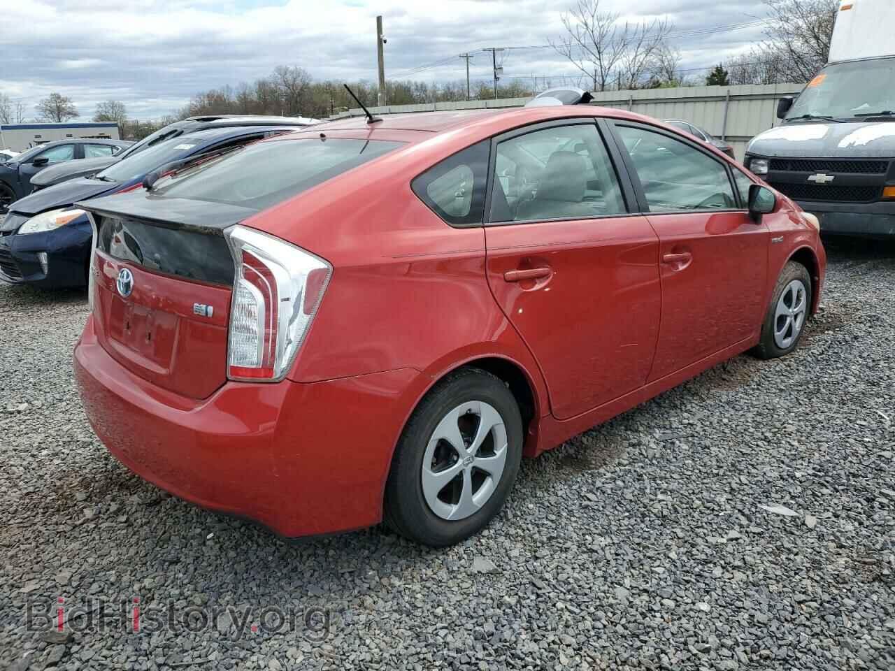 2012 TOYOTA PRIUS - VIN: JTDKN3DU2C1484762 - Фото 3