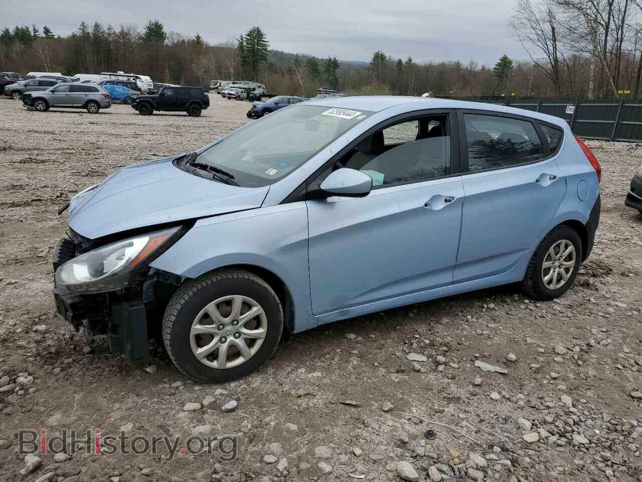 Photo KMHCT5AE8CU016936 - HYUNDAI ACCENT 2012