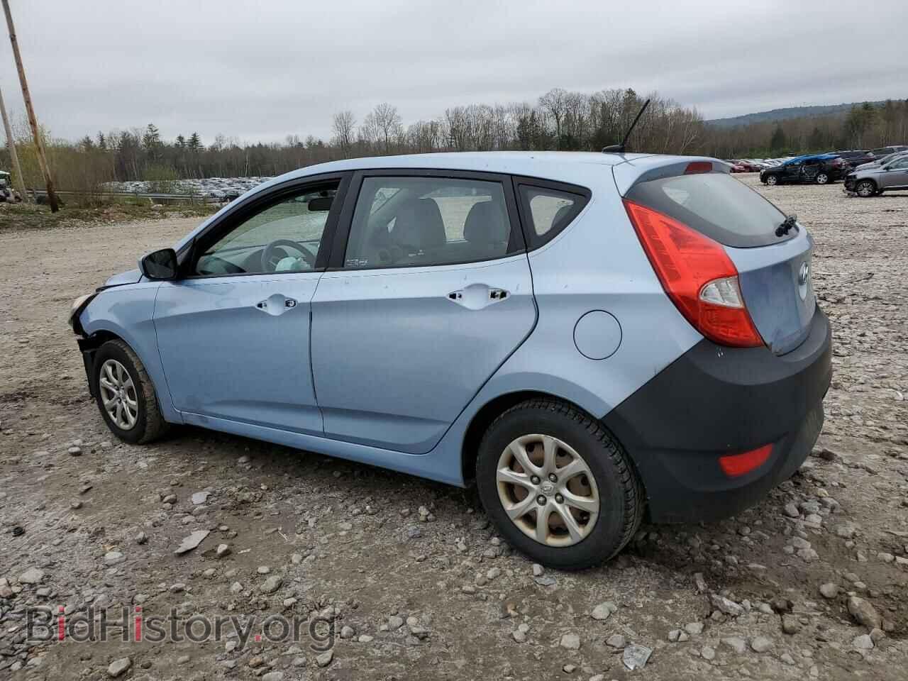 2012 HYUNDAI ACCENT - VIN: KMHCT5AE8CU016936 - Фото 2