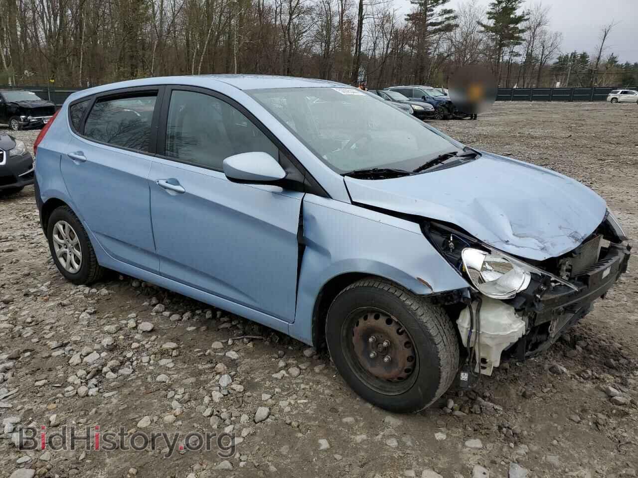 2012 HYUNDAI ACCENT - VIN: KMHCT5AE8CU016936 - Фото 4