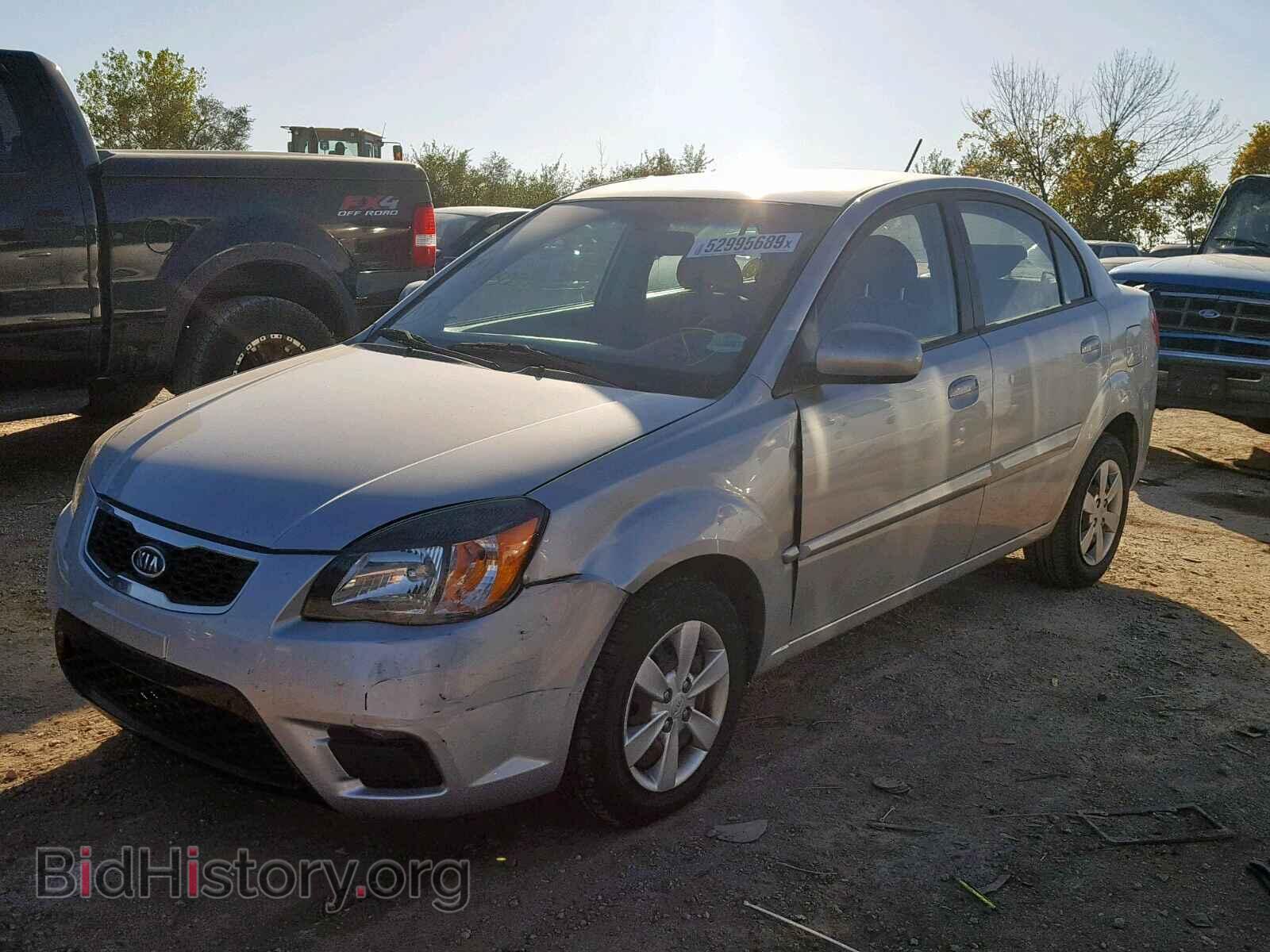 2011 KIA RIO BASE - VIN: KNADH4A38B6943034 - Фото 2