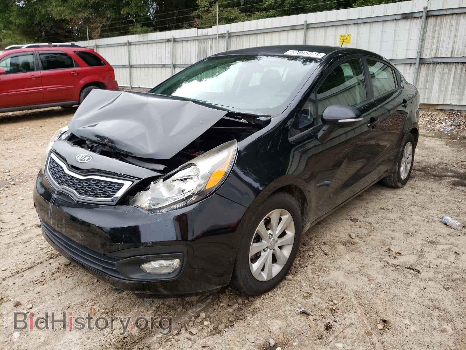 2013 KIA RIO - VIN: KNADN4A30D6118410 - Фото 2
