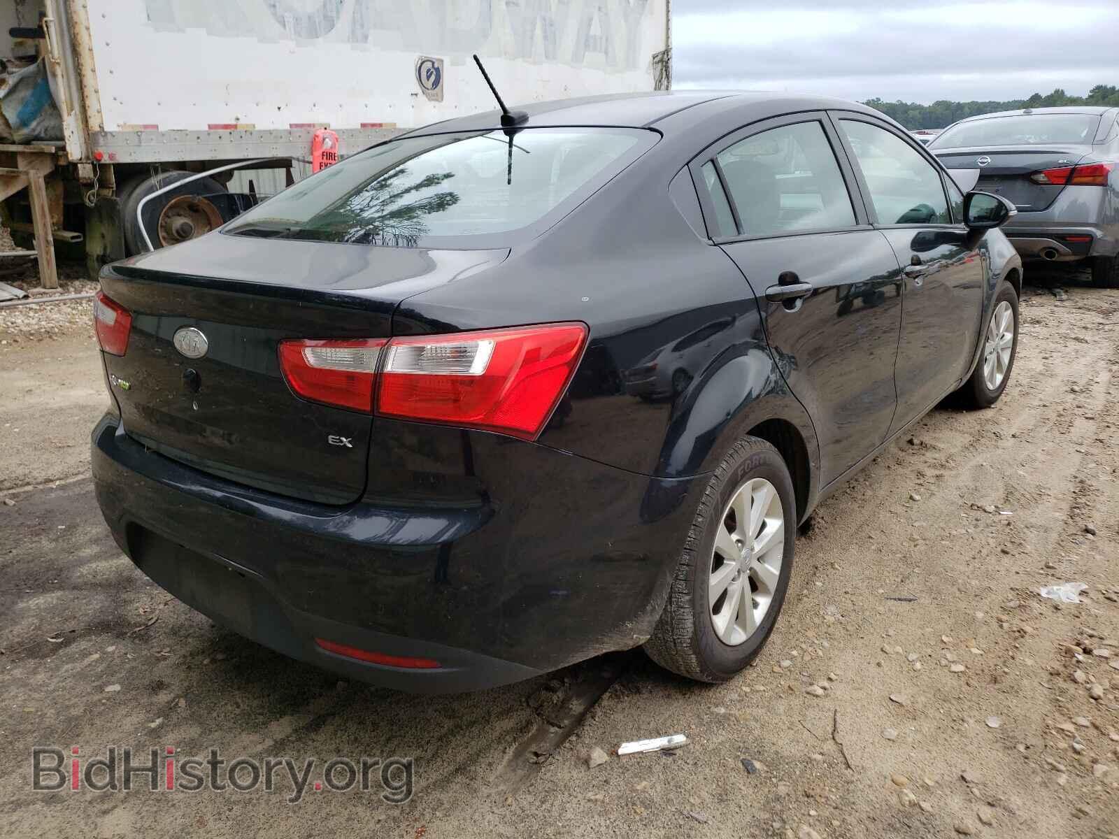 2013 KIA RIO - VIN: KNADN4A30D6118410 - Фото 4