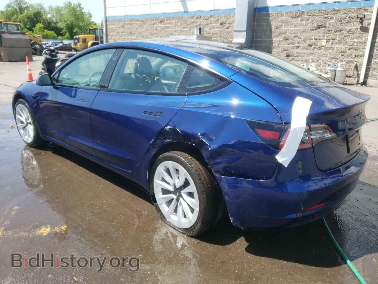 2022 TESLA MODEL 3 - VIN: 5YJ3E1EA2NF189023 - Фото 2