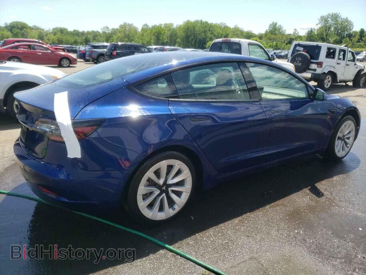 2022 TESLA MODEL 3 - VIN: 5YJ3E1EA2NF189023 - Фото 3