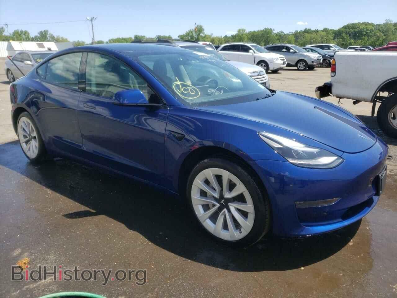 2022 TESLA MODEL 3 - VIN: 5YJ3E1EA2NF189023 - Фото 4