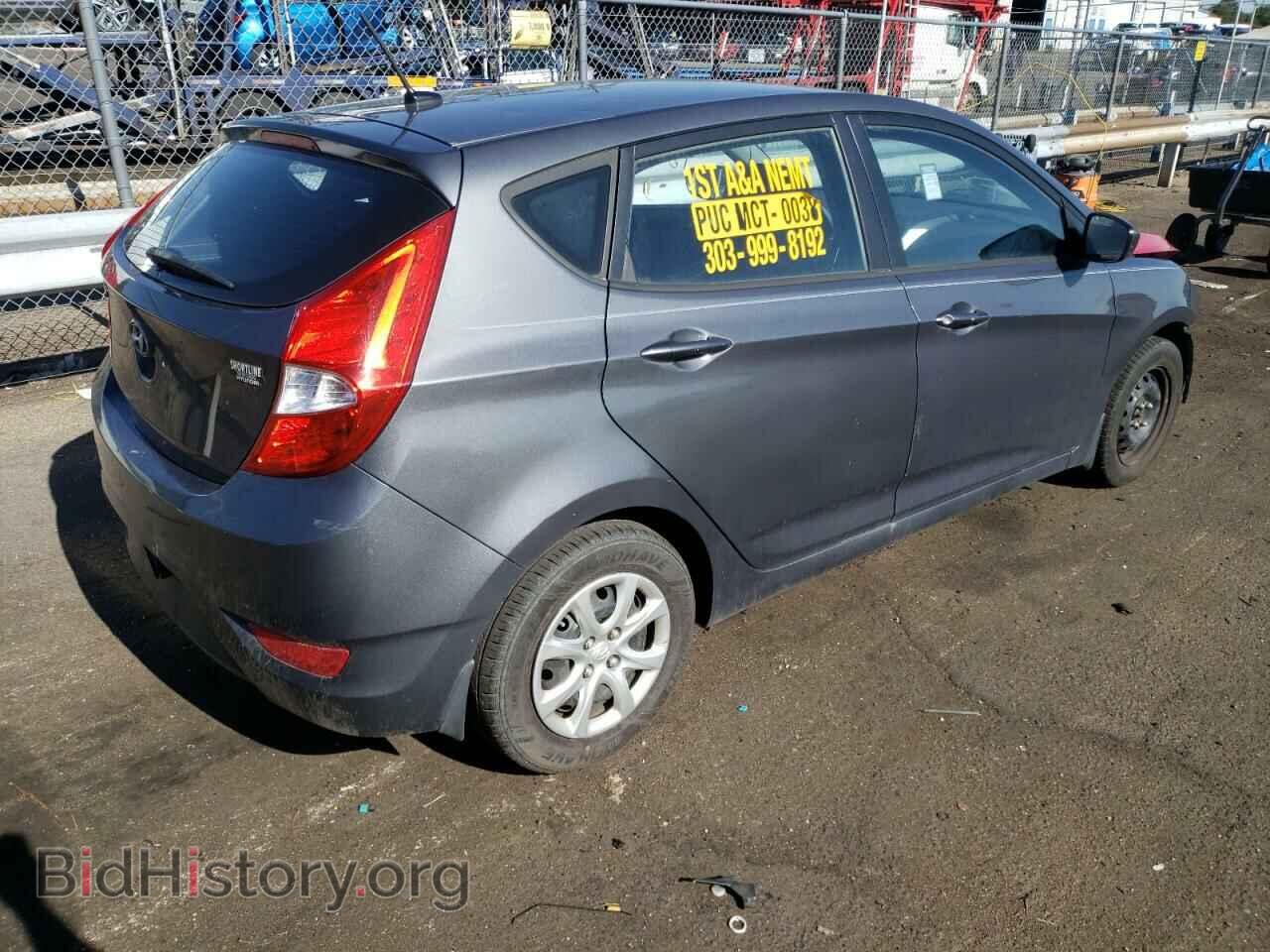 2012 HYUNDAI ACCENT - VIN: KMHCT5AE3CU020960 - Фото 4