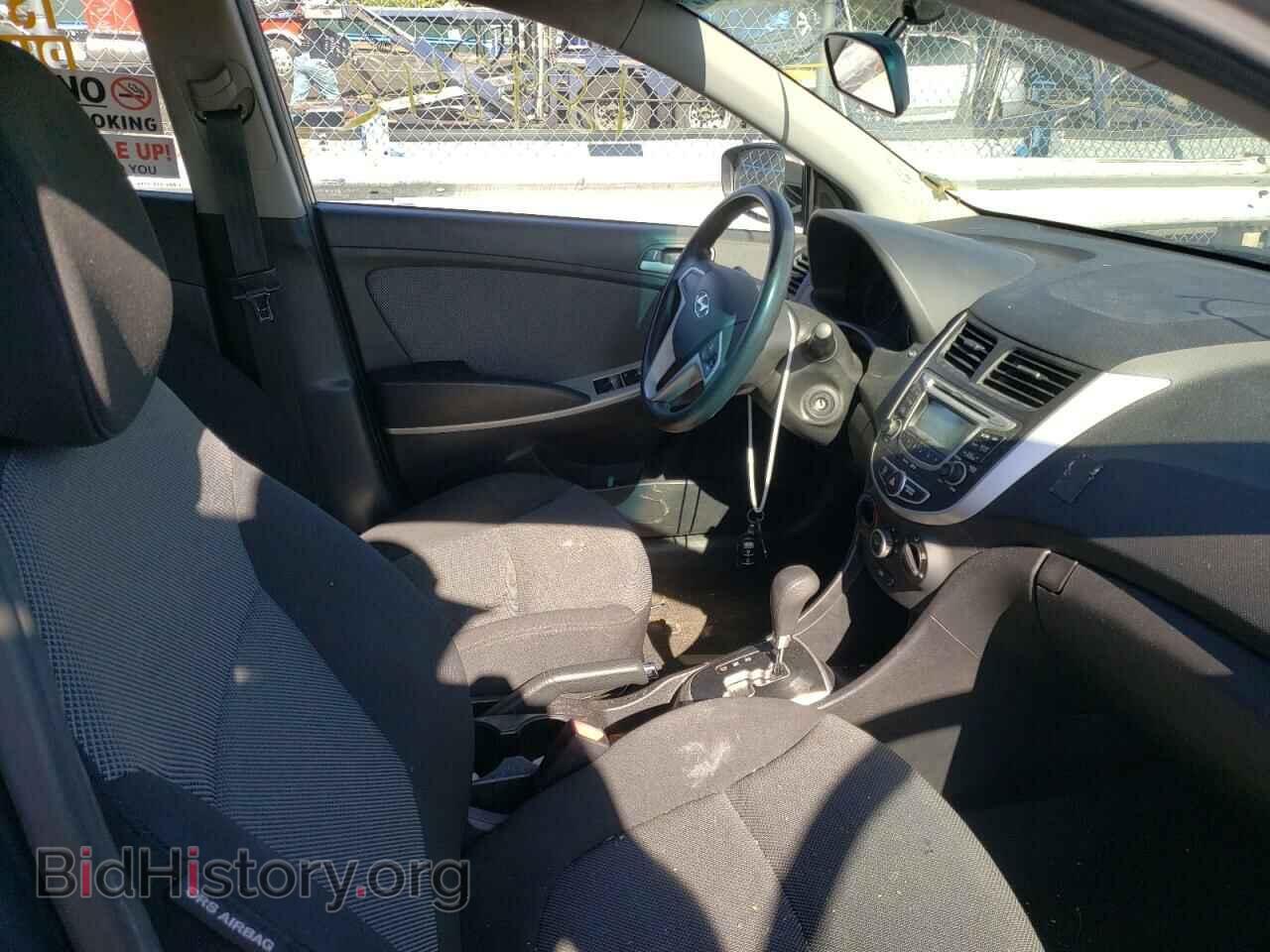 2012 HYUNDAI ACCENT - VIN: KMHCT5AE3CU020960 - Фото 5