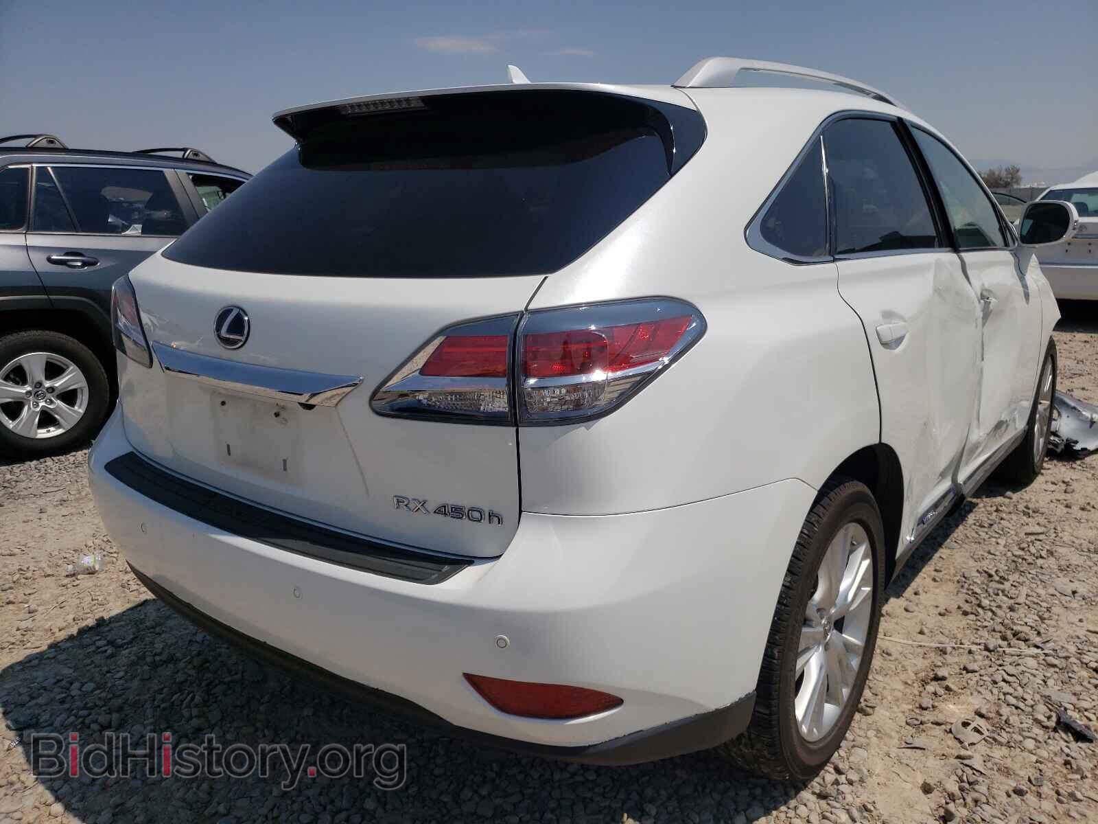 2013 LEXUS RX450 - VIN: JTJBC1BA8D2442964 - Фото 4