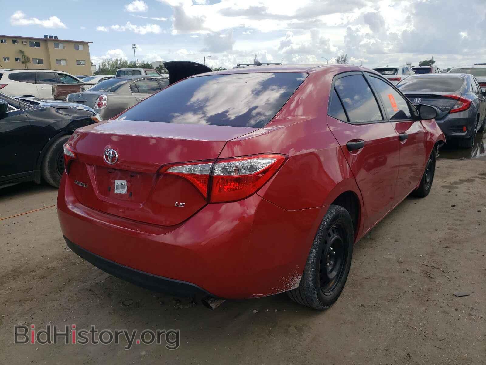 2014 TOYOTA COROLLA - VIN: 2T1BURHE5EC114607 - Фото 4