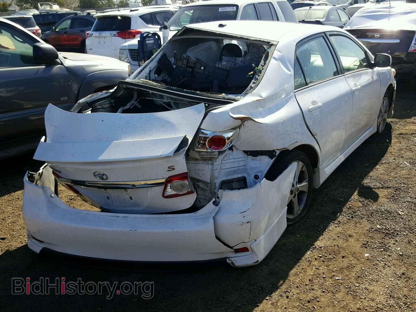 2012 TOYOTA COROLLA BA - VIN: 2T1BU4EEXCC761105 - Фото 4