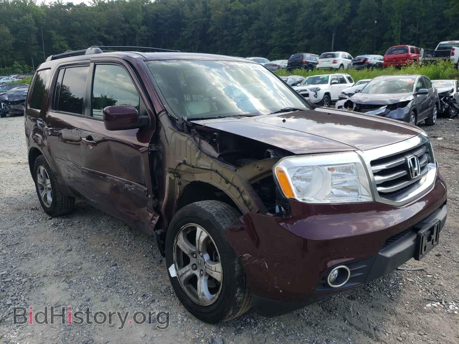 Фотография 5FNYF4H52FB066519 - HONDA PILOT 2015