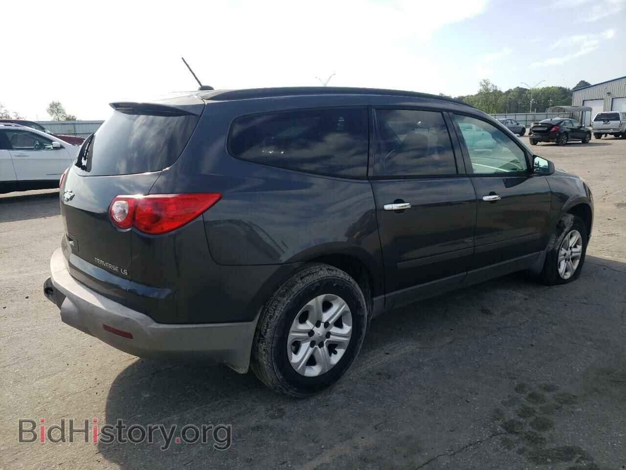 2012 CHEVROLET TRAVERSE - VIN: 1GNKRFED1CJ329213 - Фото 3