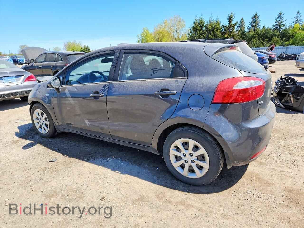 2013 KIA RIO - VIN: KNADM5A32D6846951 - Фото 2