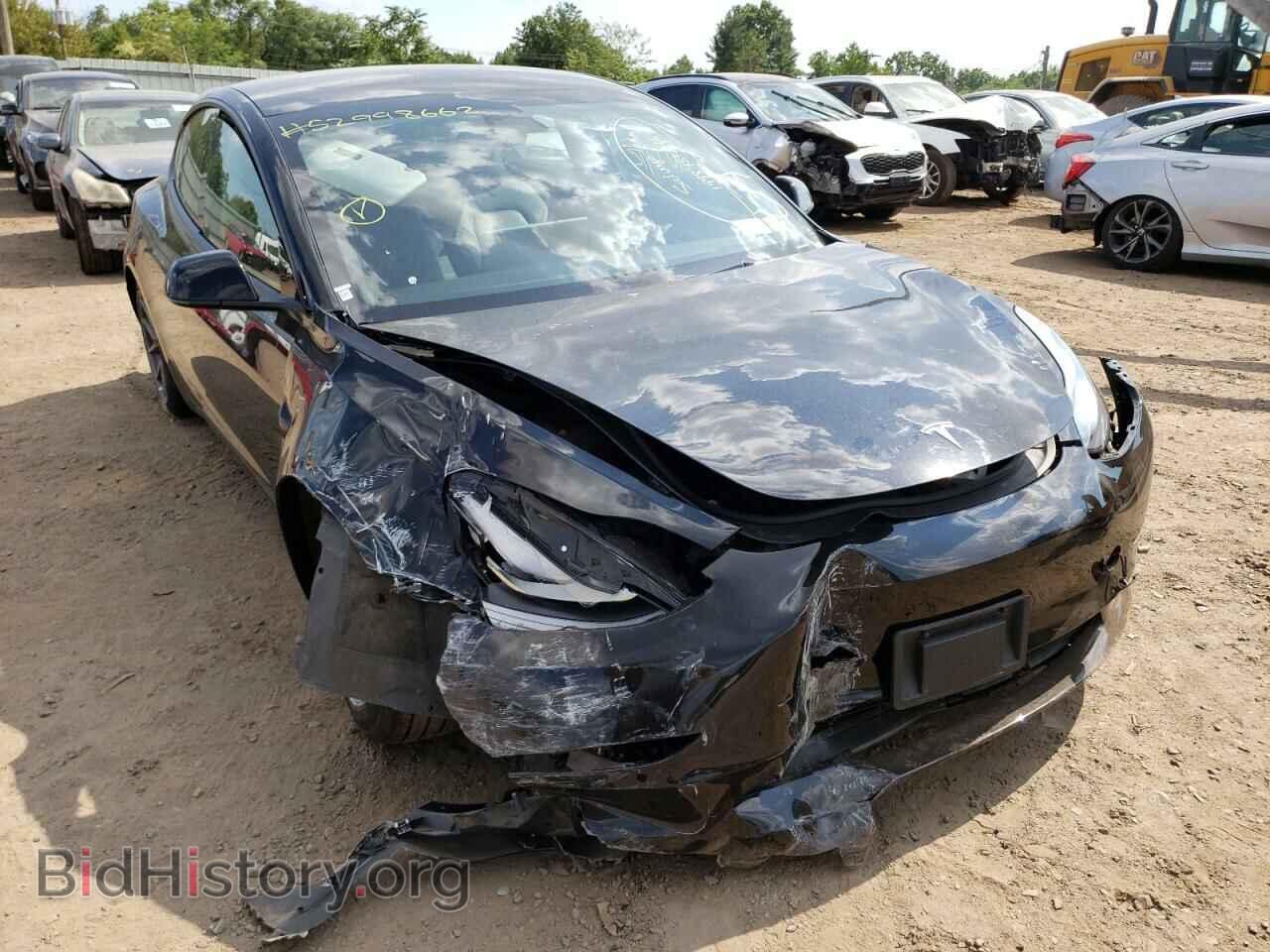 Фотография 5YJ3E1EB8NF186927 - TESLA MODEL 3 2022