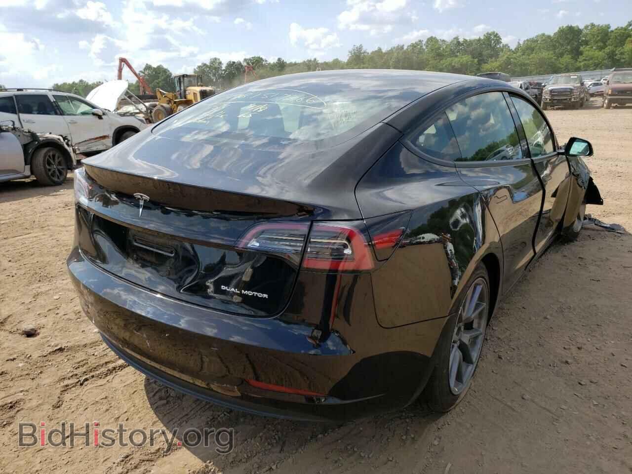 2022 TESLA MODEL 3 - VIN: 5YJ3E1EB8NF186927 - Фото 4