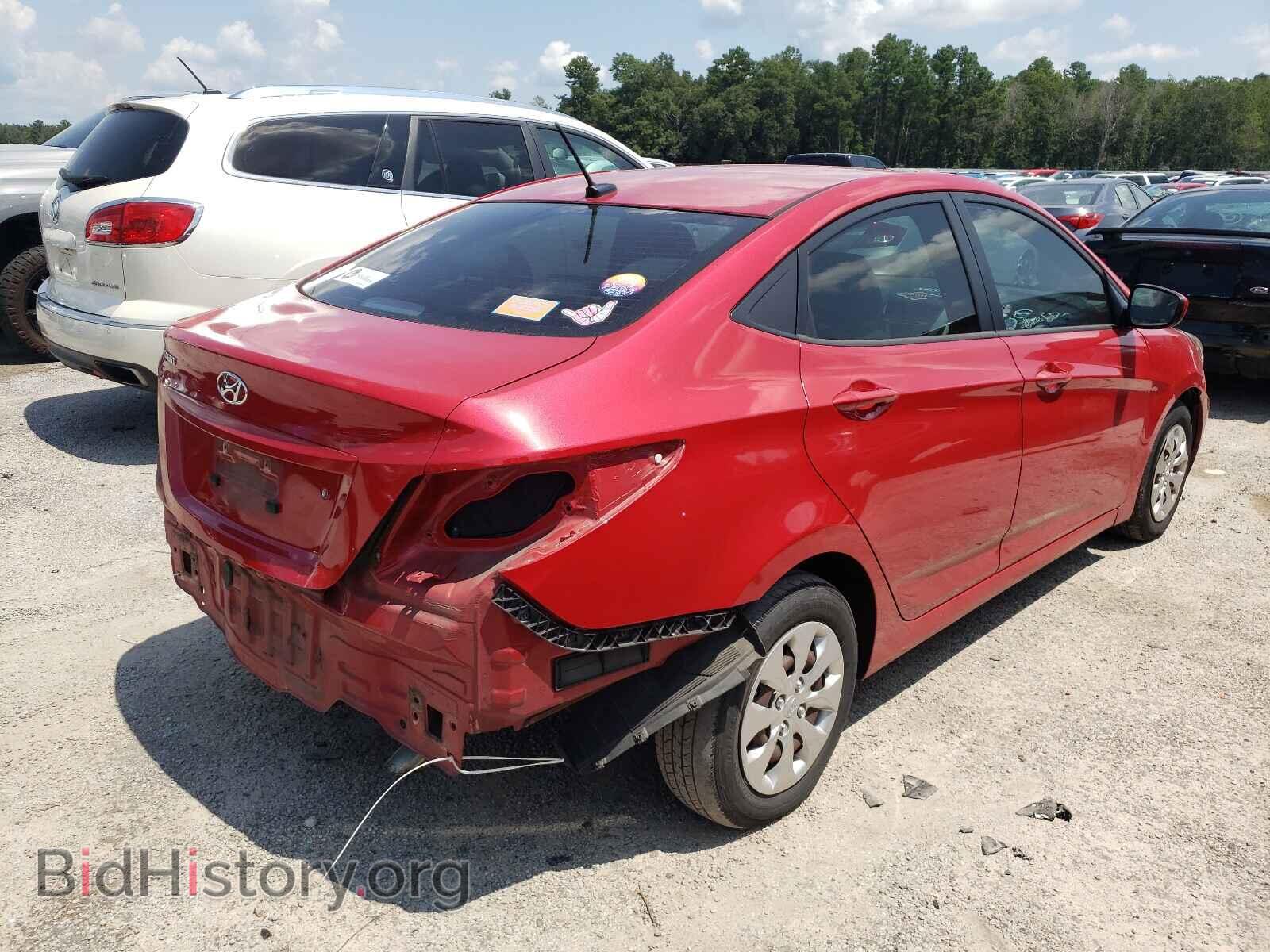 2015 HYUNDAI ACCENT - VIN: KMHCT4AE2FU914933 - Фото 4