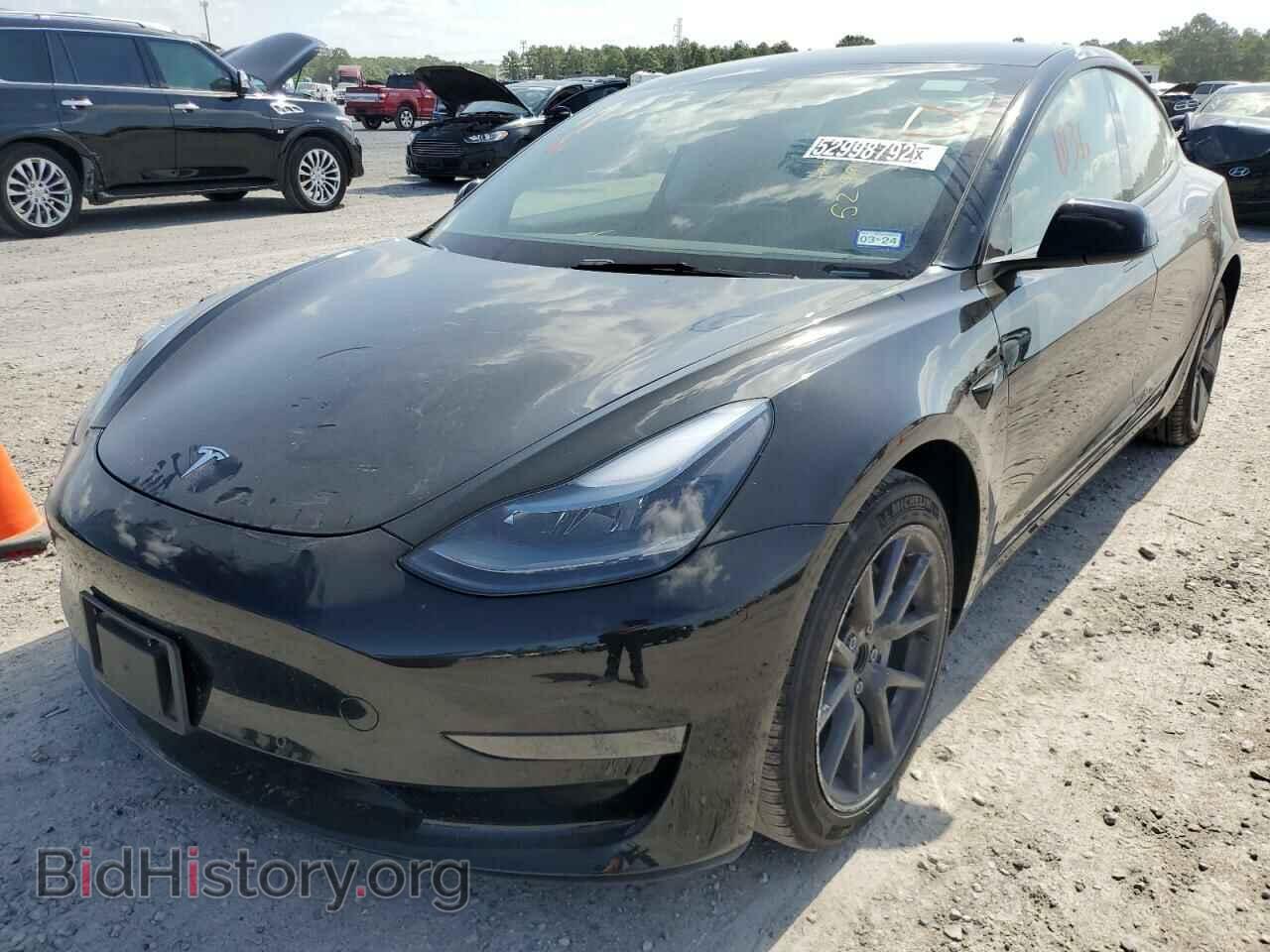 2022 TESLA MODEL 3 - VIN: 5YJ3E1EA5NF188237 - Фото 2