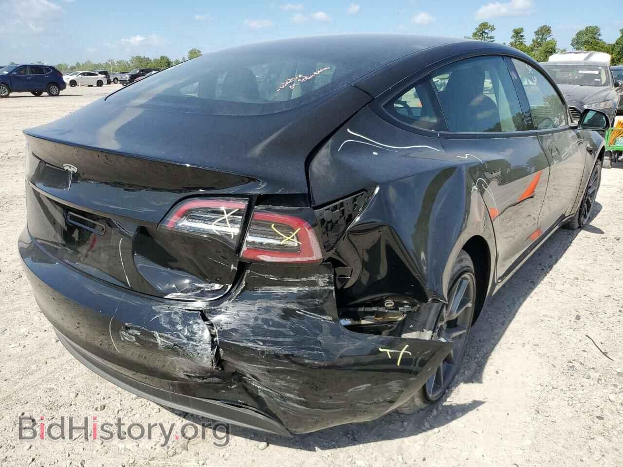 2022 TESLA MODEL 3 - VIN: 5YJ3E1EA5NF188237 - Фото 4