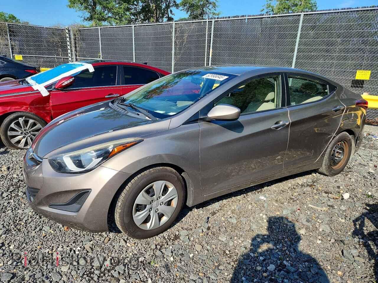 Фотография 5NPDH4AE4GH782778 - HYUNDAI ELANTRA 2016