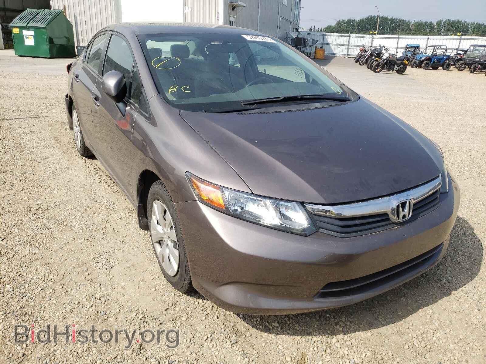 Фотография 2HGFB2F49CH017598 - HONDA CIVIC 2012