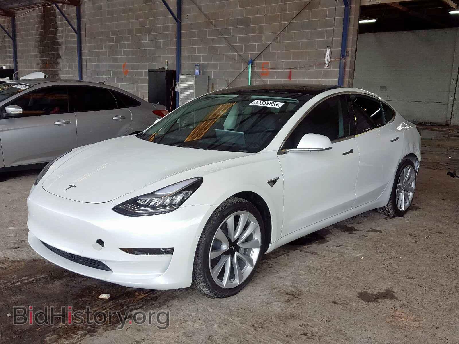 2019 TESLA MODEL 3 - VIN: 5YJ3E1EBXKF406676 - Фото 2
