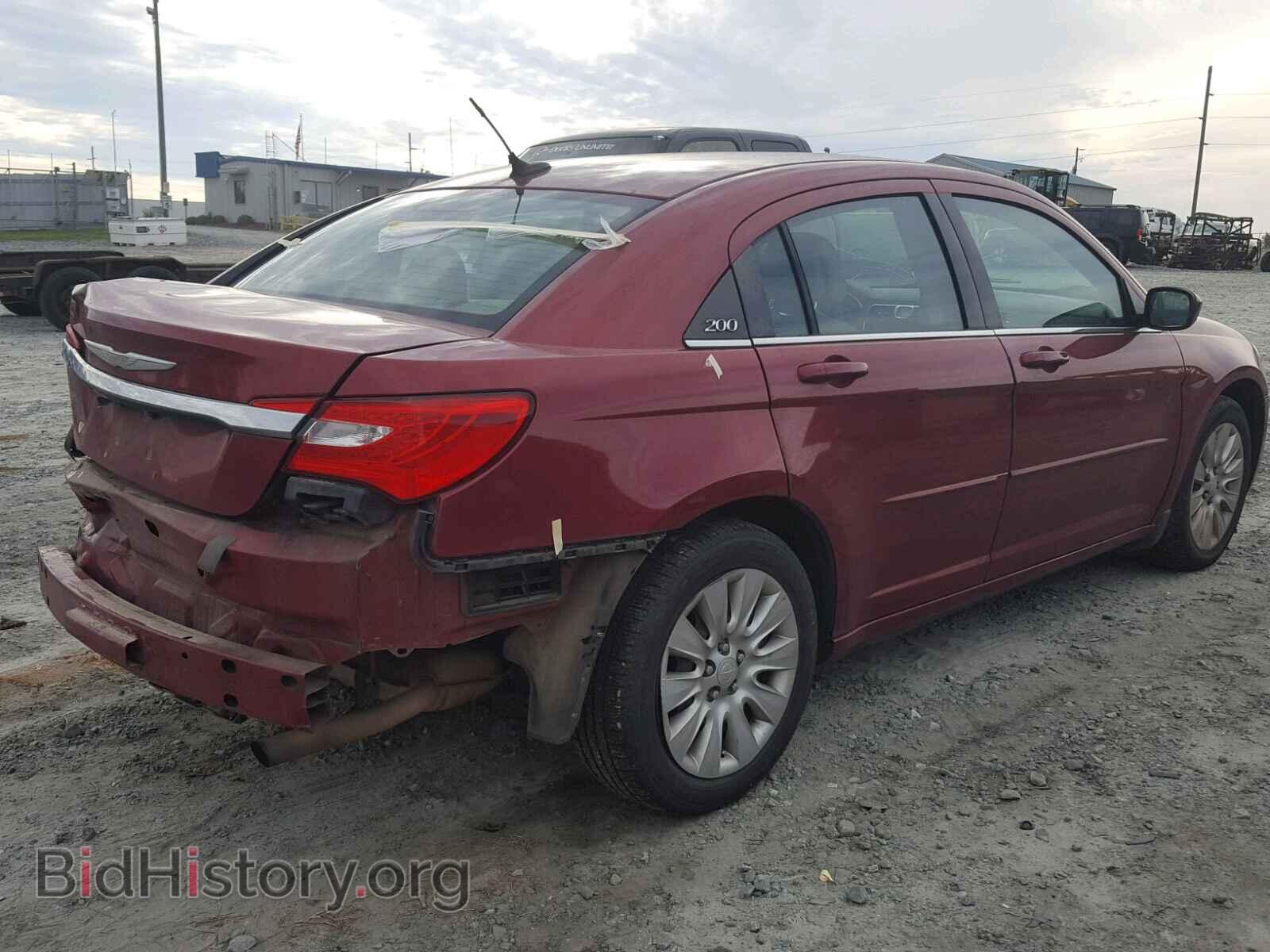 2013 CHRYSLER 200 - VIN: 1C3CCBAB1DN588469 - Фото 4