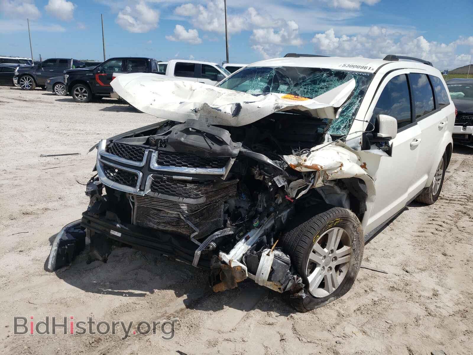 2012 DODGE JOURNEY - VIN: 3C4PDCBB3CT323601 - Фото 2