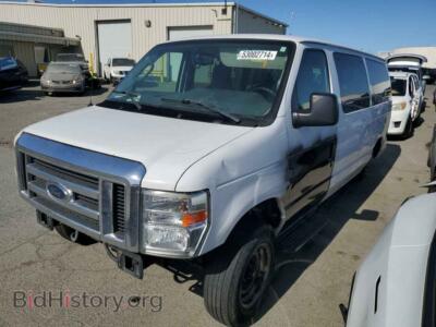 2013 Ford ALL MODELS E350 Super Duty Wagon, белый — VIN 1FBNE3BL8DDA84331, Copart