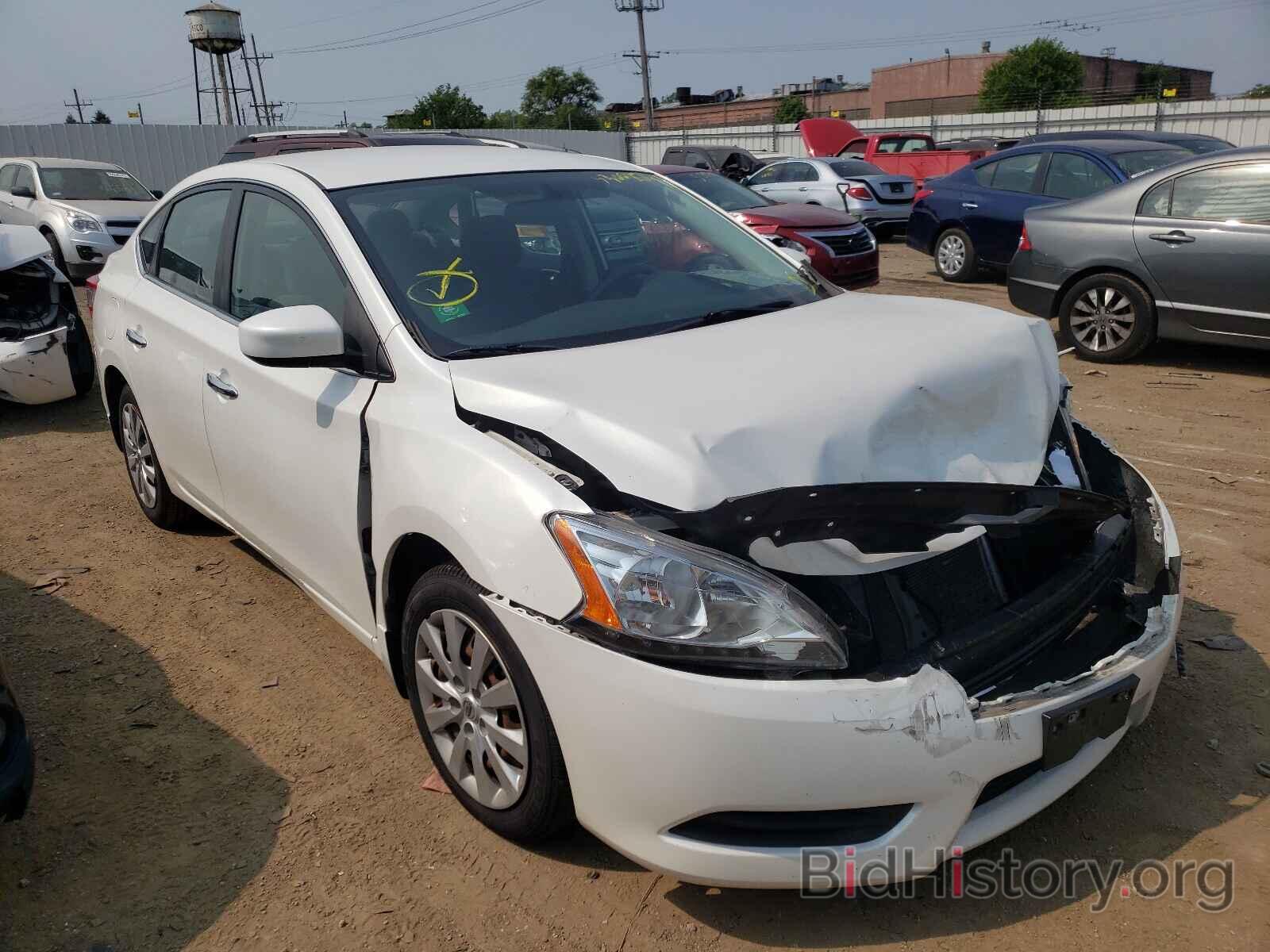 Photo 3N1AB7AP3DL694794 - NISSAN SENTRA 2013