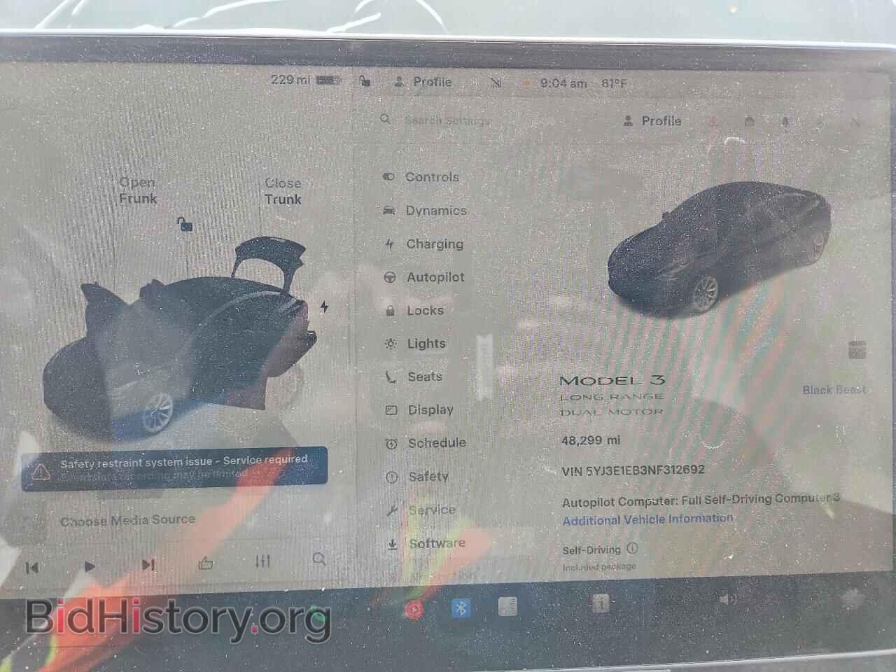 2022 TESLA MODEL 3 - VIN: 5YJ3E1EB3NF312692 - Photo 9