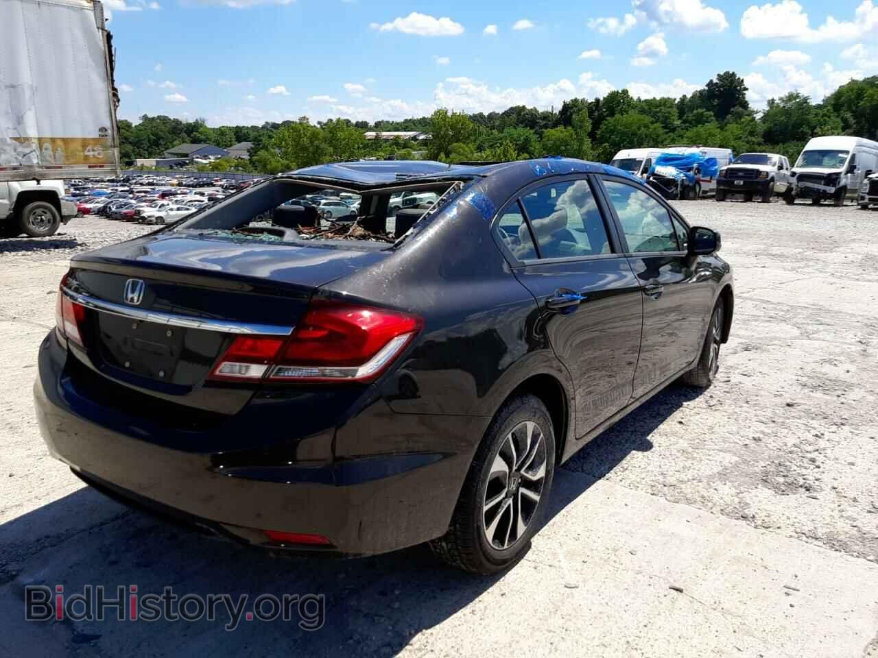 2013 HONDA CIVIC - VIN: 19XFB2F93DE065489 - Фото 4