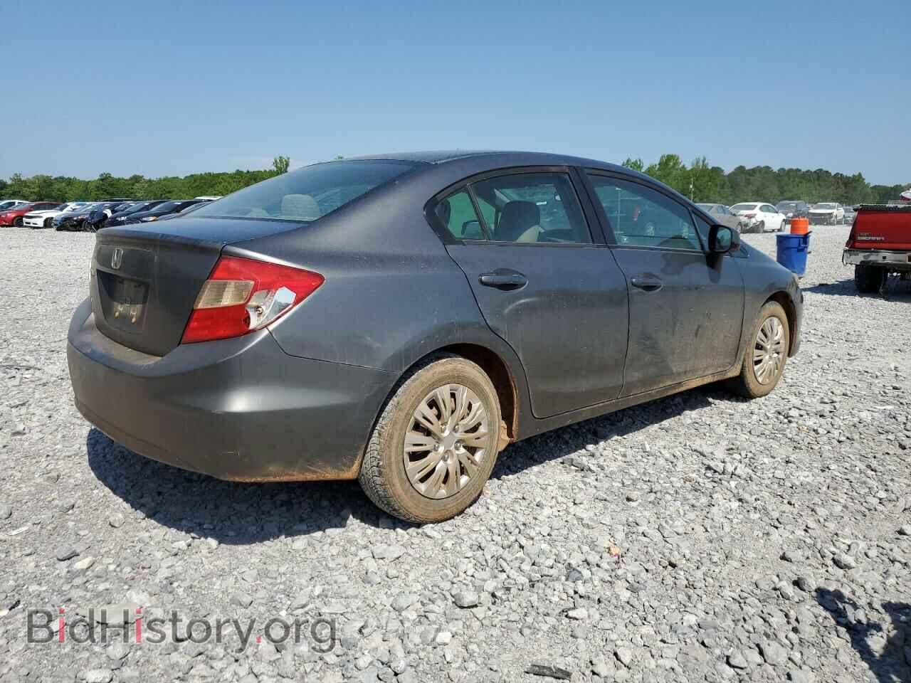 2012 HONDA CIVIC - VIN: 19XFB2F55CE026737 - Фото 3