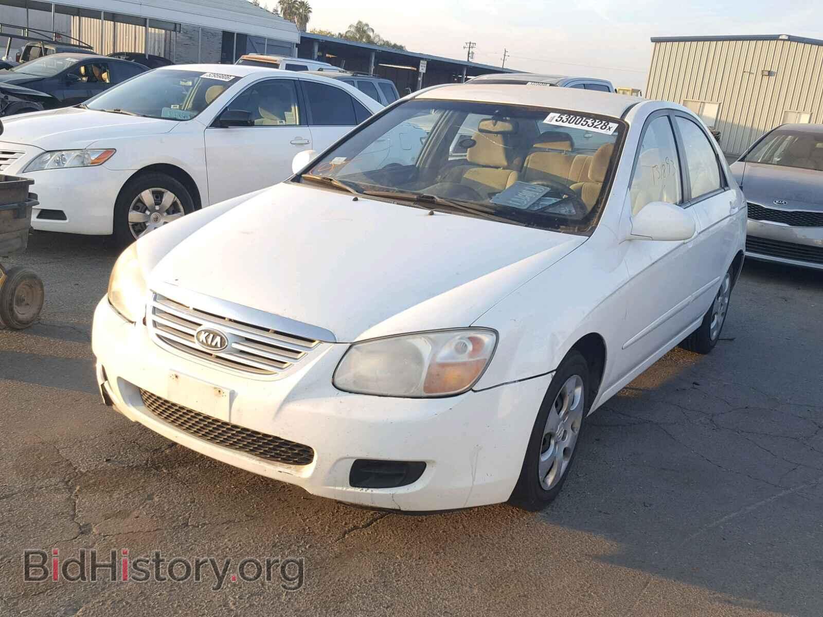 2007 KIA SPECTRA EX - VIN: KNAFE122X75475990 - Фото 2