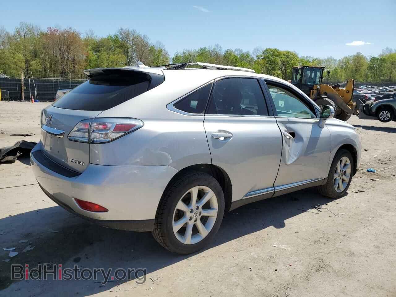 2010 LEXUS RX350 - VIN: 2T2BK1BA4AC063832 - Фото 3