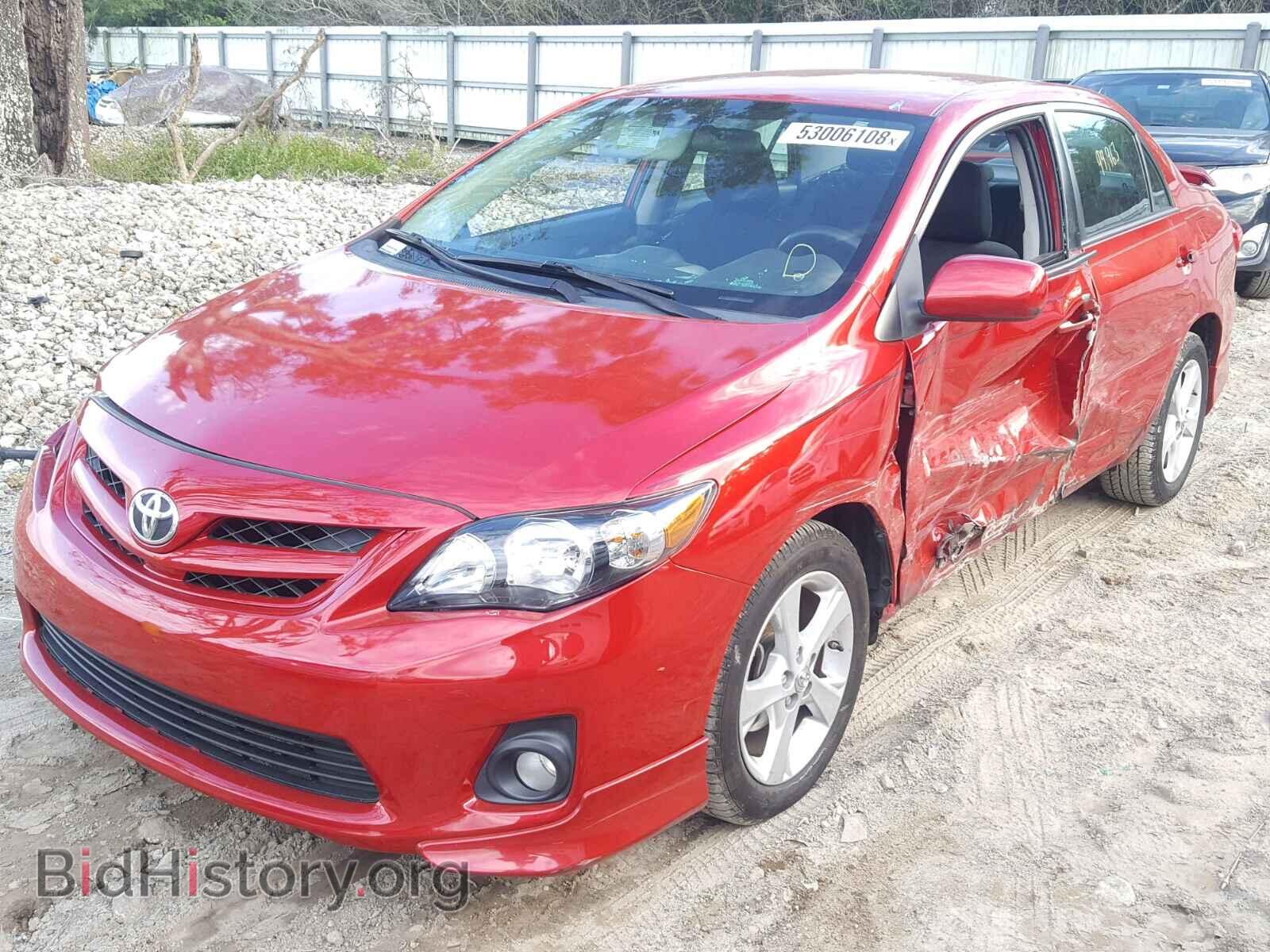 2012 TOYOTA COROLLA BA - VIN: 2T1BU4EEXCC786960 - Фото 2