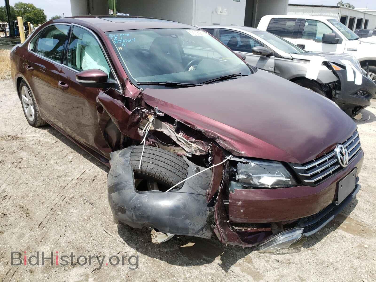 Фотография 1VWBN7A33DC107511 - VOLKSWAGEN PASSAT 2013