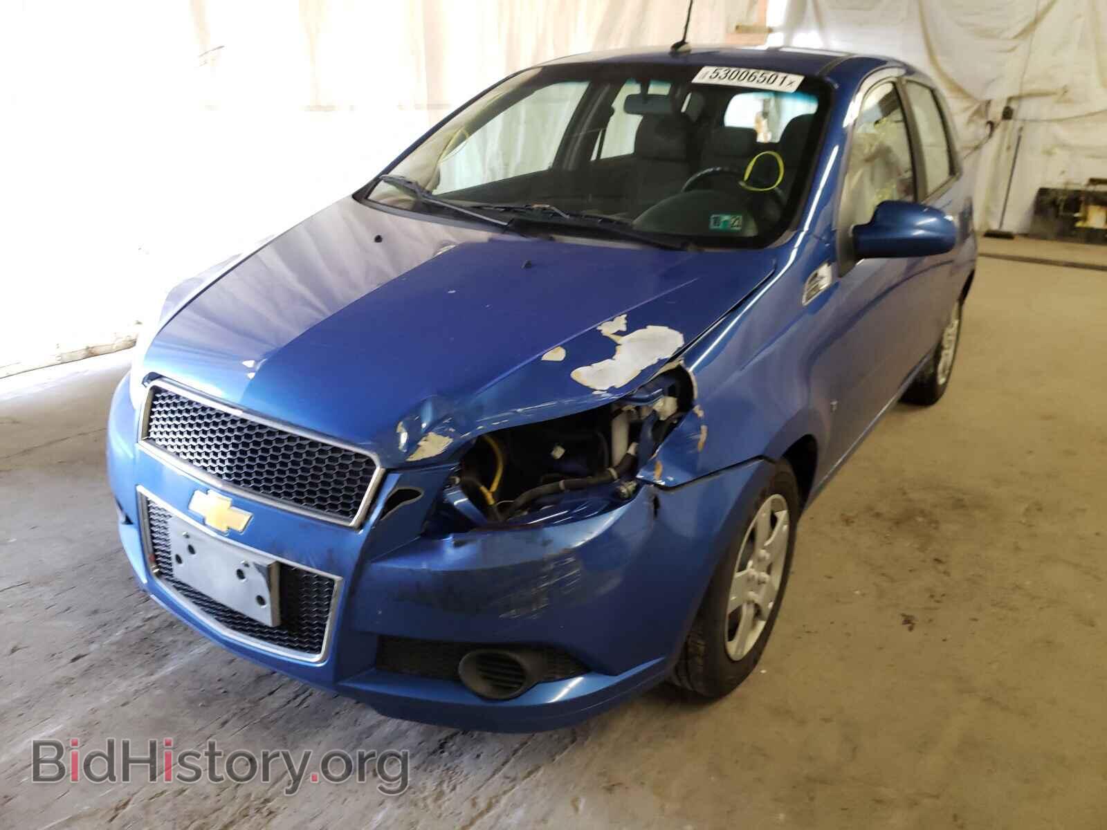 2009 CHEVROLET AVEO - VIN: KL1TD66E89B652347 - Фото 2
