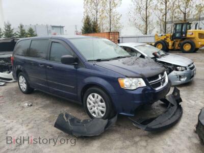 2017 Dodge CARAVAN Grand Cara, blue — VIN 2C4RDGBG9HR876159, Copart